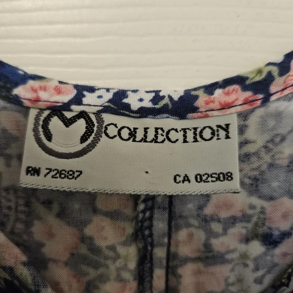 JM Collection Floral Patterned Dress - Picture 5 of 7